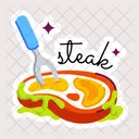 Steak Beef Steak Meat Steak 아이콘