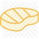 Steak Duotone Liniensymbol Symbol