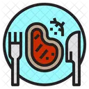 Steak Food Restaurant Icon