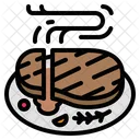 Steak Food Meal Icon