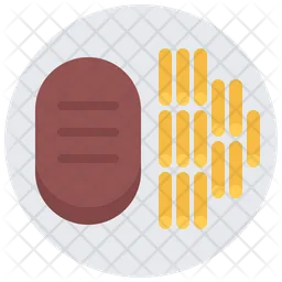 Steak And Pasta  Icon