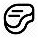 Steak Meat Grilled Icon