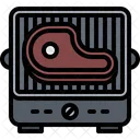 Steak Meat Grill Icon