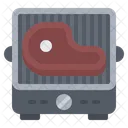 Steak Meat Grill Icon