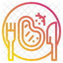 Steak Food Restaurant Icon