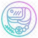 Steak Proteins Food Icon