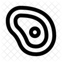 Steak Meat Raw Icon
