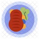 Steak Beef Meat Icon