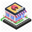 Marketplace Outlet Steak Shop Icon