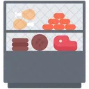 Stand Steak Sausage Icon