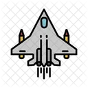 Stealth Aircraft Radar Icon