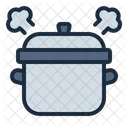 Steam Pot Cooking Icon