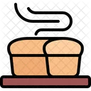 Steam Bread Hot Bread Steam Icon