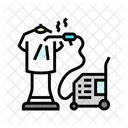 Steam Cleaning Laundry Icon