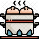 Steam Cook  Icon