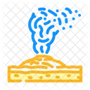 Steam Geothermal Energy Icon