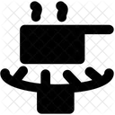 Steam Hot Food Icon
