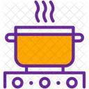 Steam Water Hot Icon