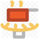Steam Hot Food Icon