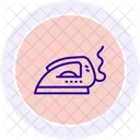 Steam Iron Steamiron Appliance Icon