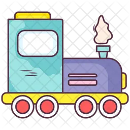 Steam Locomotive  Icon