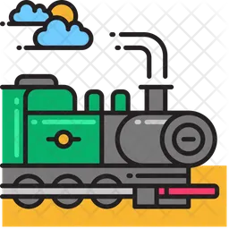 Steam locomotive  Icon