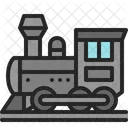 Steam Locomotive Train Icon