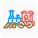Steam Locomotive Industry Icon