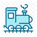 Railway Train Railroad Icône