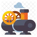 Steam Power Locomotive Power Icon
