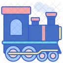 Steam Train Locomotive Engine Icon