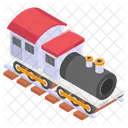 Steam Train Transportation Icon