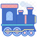 Steam Train Locomotive Engine Icon