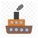 Ship Boat Steamship Icon