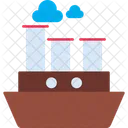 Steamboat Steamship Boat Icon