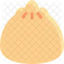 Steamed Bun Asian Icon