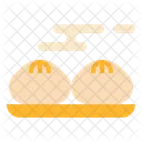 Steamed Bun Meal Icon