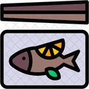 Steamed Fish Eat Sea Life Icon