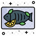 Fish Steamed Healthy Icon