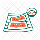 Banh Nam He Hue Steamed Rice Dumpling Vietnamese Dishes Icon