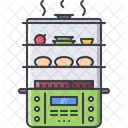 Steamer Kitchen Cooking Icon