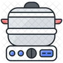 Steamer Kitchen Cooker Icon