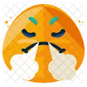 Steaming Furious Emoji Icon