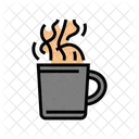 Steaming Cup Hot Icon