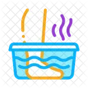 Steaming Foot Bath Icon