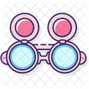 Steampunk Goggles Eyeglasses Eye Wear Icon