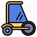 Steamroller Asphalt Construction Icon