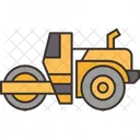 Steamroller Paving Compactor Icon
