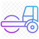 Steamroller Construction Roller Icon