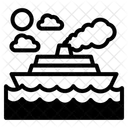 Steamship Ship Boat Icon